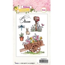 Stamp Trasparente: tema, giardino