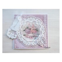 template perfuração: borboleta de Anja