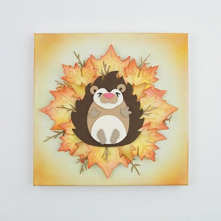 TONIC Punching template: Hedgehog in 3D