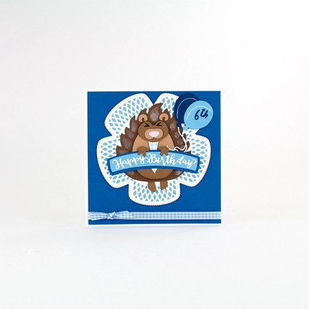 TONIC Punching template: Hedgehog in 3D