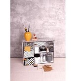 Holz, MDF, Pappe, Objekten zum Dekorieren Storage box with drawers and drawer template