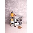 Holz, MDF, Pappe, Objekten zum Dekorieren Storage box with drawers and drawer template