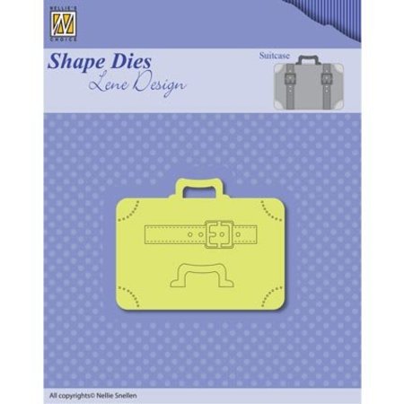 Nellie snellen Punching template: Suitcases