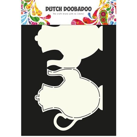 Dutch DooBaDoo Card Type: Theepot A4