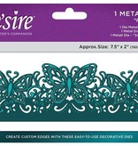 Die'sire NEU Stanzschablonen: Filigrane Card Large Format Edge'ables, Schmetterlinge