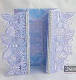 Die'sire NEW stansmessen: Filigree Card Large Format Edge'ables, vlinders