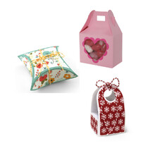 6 BASIC designer boxes, 2 x 3