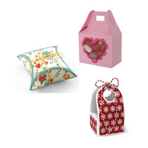 6 cajas de diseño BASIC, 2 x 3