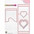 Nellie snellen Stamping template: Magic Card, heart