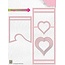 Nellie snellen Stamping template: Magic Card, heart