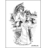 LaBlanche LaBlanche Stamp: Lady with Parasol