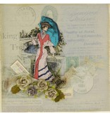 LaBlanche LaBlanche Stempel: Dame met Parasol