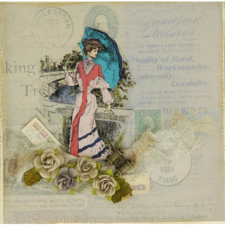 LaBlanche LaBlanche Stempel: Lady with Parasol