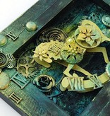 Embellishments / Verzierungen Vintage Uhr