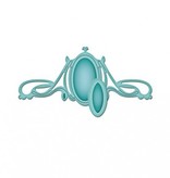 Spellbinders und Rayher Punch - og preging sjablong, metall sjablong Mirror