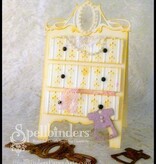 Spellbinders und Rayher Punch - en embossing stencil, metalen stencil Mirror