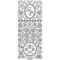 Ziersticker: Baby en bruiloft decoraties