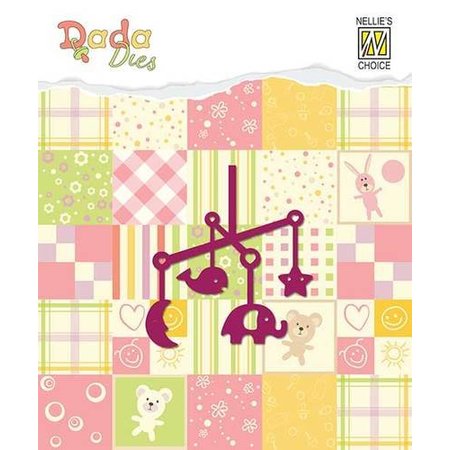 Nellie snellen template perfuração: Mobiles bebê