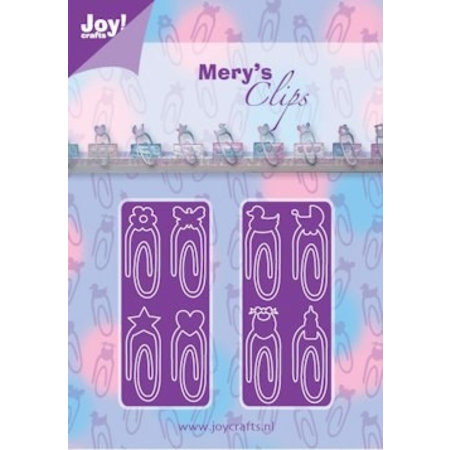 Joy!Crafts Ponsen sjabloon: Paperclips Baby Neutraal