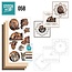 BASTELSETS / CRAFT KITS: Kaart set "Wilde dieren" te borduren