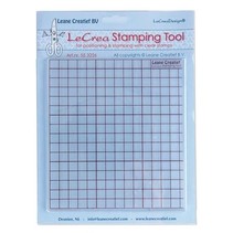 Stamping tool for transparent stamps