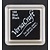 FARBE / STEMPELINK pad d'encre, 33 x 33 mm, noir