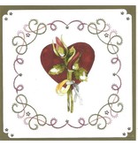 BASTELSETS / CRAFT KITS: a ricamare Card Set "Matrimonio"