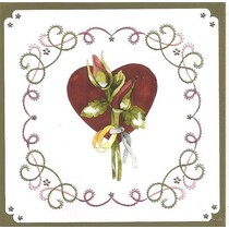 Set à broder carte « mariage »