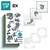BASTELSETS / CRAFT KITS: a bordar conjunto de mapas "taxa"