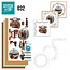 BASTELSETS / CRAFT KITS: à brodent ensemble carte « Holland »
