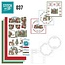 BASTELSETS / CRAFT KITS: Kartenset brodere etter, Christmas tema
