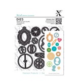 X-Cut / Docrafts Stamping templates: buttons