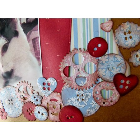 X-Cut / Docrafts Stamping templates: buttons