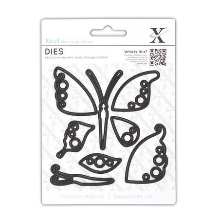 X-Cut / Docrafts Skæring dies: Butterfly