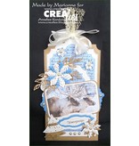 Crealies und CraftEmotions Stamping stencils: 3 mini borders