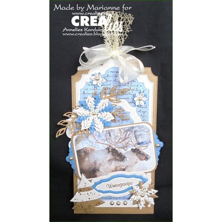 Crealies und CraftEmotions Fustelle: 3 mini Borders