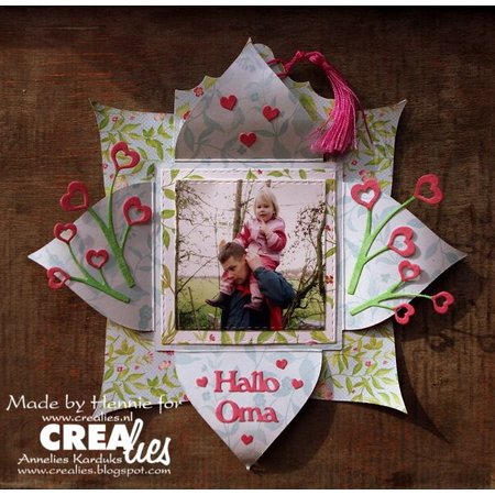 Crealies und CraftEmotions Fustelle: 3 mini Borders