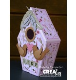 Crealies und CraftEmotions Bakker: 3D Birdhouse