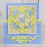 Tattered Lace Stanzschablone: Spitze Vierecke