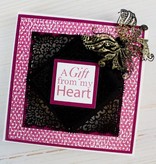 Tattered Lace Stamping template: top square
