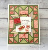 Tattered Lace Ponsen sjabloon: gewatteerde frame van