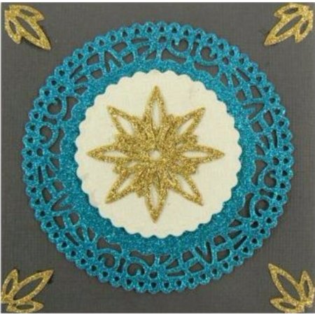 CREATIVE EXPRESSIONS und COUTURE CREATIONS Stamping template: Northstar Doily Set