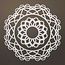 CREATIVE EXPRESSIONS und COUTURE CREATIONS template perfuração: filigrana doily SET