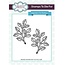 CREATIVE EXPRESSIONS und COUTURE CREATIONS Stempel, 1 kvister med blader og en i speilbilde