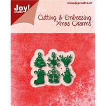 Stamping template: 6 Charms