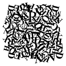 Pronty Mask bokstaver Mix