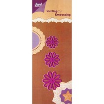 Punch - and embossing template