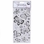 Sticker Gem Sticker, Papillons - Argent