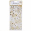 Sticker autocolantes Gema, borboletas - ouro
