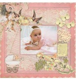 Kaisercraft und K&Company Chipboards Designs: Baby girl